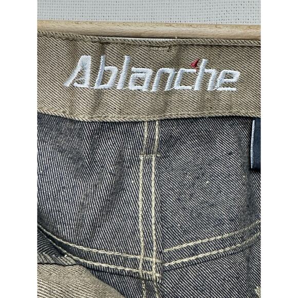 Ablanche New York Mens Brown Jeans 44x32 (31) 100% Cotton Casual Workwear - Picture 6 of 16